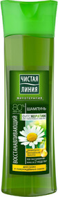 Шампунь Чистая Линия Фитотерапия Ромашка и репейное масло 400мл