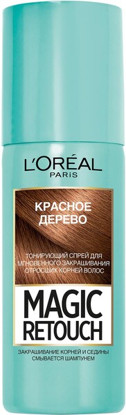 Тонирующий спрей для волос L'Oreal Paris Magic Retouch Красное дерево