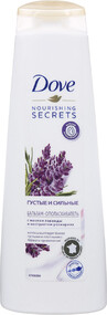 Бальзам-ополаскиватель для волос DOVE Nourishing secrets Густые и сильные Лаванда и розмарин, 350мл Россия, 350 мл