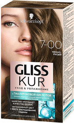 Краска для волос GLISS KUR 7–00 Темно-русый, 165мл Россия, 165 мл
