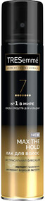 Лак для волос TRESEMME Max the hold, экстрасильная фиксация, 250мл Россия, 250 мл