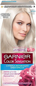 Краска для волос GARNIER Color Sensation 901 Серебристый блонд, 110мл Россия, 110 мл