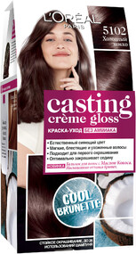 Краска-уход для волос L'Oreal Paris Casting Creme Gloss Холодный мокко тон 5102, 180 мл