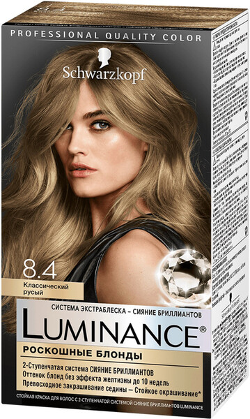 Краска для волос SCHWARZKOPF Luminance Color 8.4 Классический русый, 165мл Россия, 165 мл