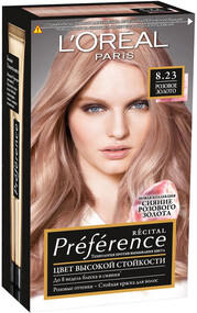 Краска для волос L'Oreal Paris Preference Розовое золото тон 8.23