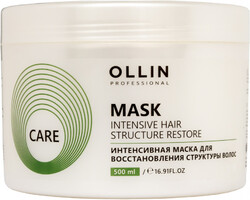 Маска Ollin Professional Care Интенсивная маска для восстановления структуры волос 500 мл