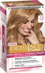 Краска д/волос Excellence 7.3 Золотой Русый