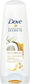 Бальзам-ополаскиватель DOVE Nourishing secrets восст. с куркумой и кокос. маслом 350мл