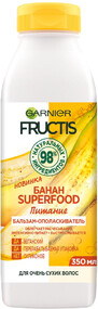 Бальзам для очень сухих волос GARNIER Fructis Superfood Банан питание, 350мл Италия, 350 мл