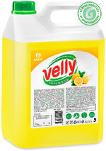 Средство для мытья посуды GraSS Velly Лимон, 5.00л