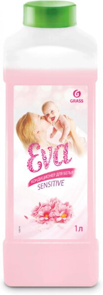 Кондиционер для детского белья Eva Sensitive, 1 л