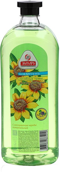 Шампунь для волос «Знахарь. Лечебные травы», 1000 мл