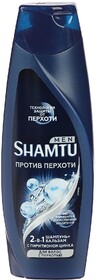 Шампунь против перхоти для волос мужской SHAMTU с пиритионом цинка, 360мл Россия, 360 мл