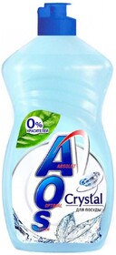 Жидкость для мытья посуды Aos Crystal, 450 г
