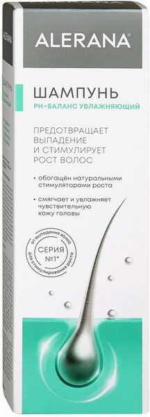 Шампунь для волос Alerana PH-баланс Увлажнение 250 мл