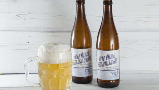 Пиво безалкогольное «Бельгийское»