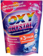 Отбеливатель кислородный Selena Oxy crystal для цветного белья, 600 г