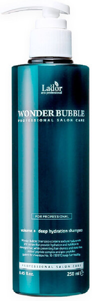 Lador Шампунь увлажняющий Wonder Bubble Shampoo,250 мл