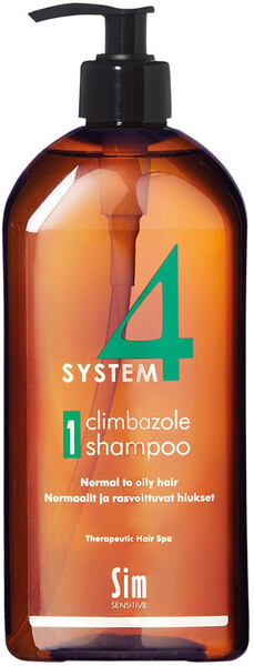 Шампунь Sim Sensitive System 4 Climbazole Shampoo 1 №1 для нормальной и жирной кожи головы 500мл