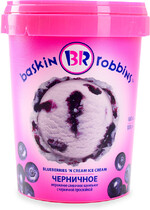 Мороженое Баскин Роббинс Черничное 1 л