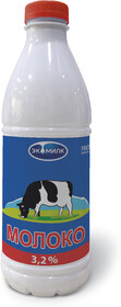 Молоко питьевое пастеризованное Экомилк 3,2% 930 мл