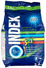 Стиральный порошок Index, 2,4 кг., Пластиковый пакет