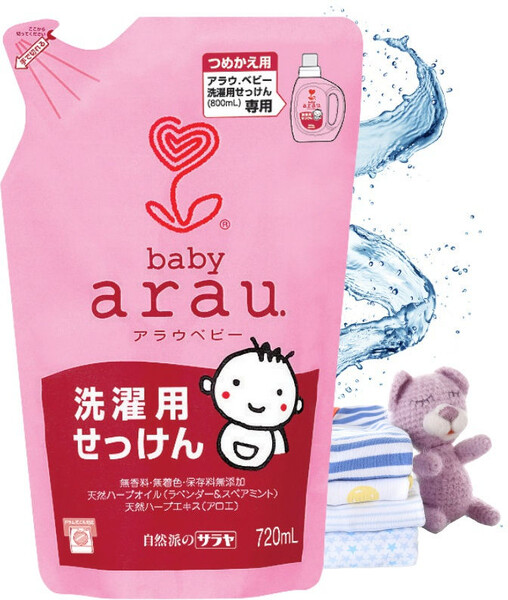 Arau Baby Laundry Detergent refill 720ml - жидкость для стирки детской одежды 720 мл. (картридж)