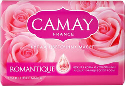 Туалетное мыло CAMAY Romantique с ароматом французской розы, 85г Египет, 85 г