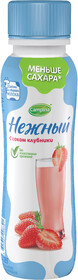 Напиток йогуртный Нежный с соком клубники 0.1% 285г