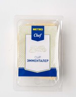 Сыр METRO CHEF Эмменталер 45% нарезка, 500 г X 1 штука