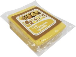 Сыр полутвердый Cheese Lovers с грецким орехом 50% 220 г бзмж