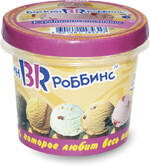 Мороженое пломбир BASKIN ROBBINS Клубника ведерко, 60 г