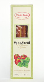 Спагетти со шпинатом и томатами Dalla Costa 500г