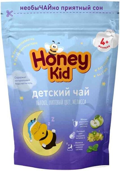 Детский чай  Honey Kid травяной 85г
