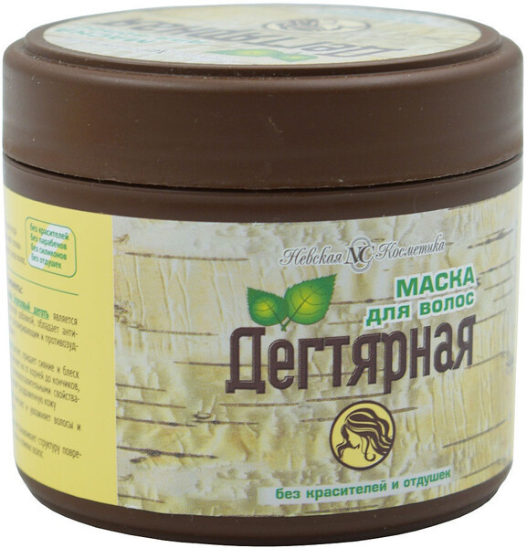 Маска для волос Невская Косметика «Дегтярная», 300 мл