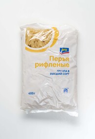 Макаронные изделия Aro перья рифленые 400 г