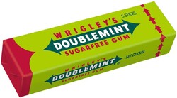 Жевательная резинка Wrigley's Мята без сахара 13.6г 10шт.