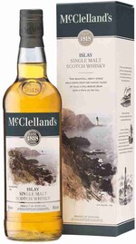 Виски MCCLELLAND'S Макклелландс Айла шотл. односолод. алк.40% п/у Великобритания, 0.7 L