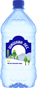 Вода Шишкин лес негазированная, 1л