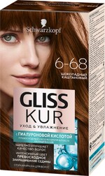 Краска для волос GLISS KUR 6–68 Шоколадный каштановый, 165мл Россия, 165 мл