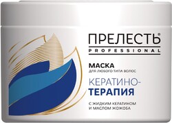 Маска для любых типов волос ПРЕЛЕСТЬ Professional Expert Collection Кератинотерапия, 500мл Россия, 500 мл