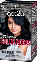 Краска для волос Got2b Color Rocks 322 Угольный черный 142.5мл