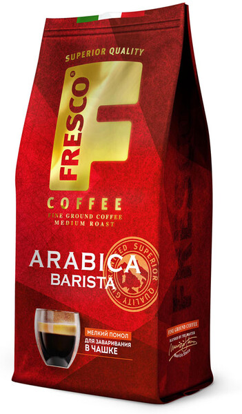 Кофе Fresco Arabica Barista молотый для чашки 200 г