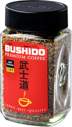 Кофе Bushido Red Katana растворимый сублимированный 100 г