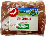 Шпик АШАН Сельский (0.25-0.5 кг), 1 упаковка ~ 0.3 кг