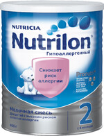 Смесь молочная сухая Nutrilon 2 Гипоаллергенный 