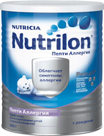 Смесь молочная сухая Nutrilon Nutricia Пепти Аллергия Pronutri+ с 0 месяцев 400 г
