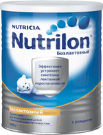 Смесь молочная сухая Nutrilon Nutricia Безлактозный с 0 месяцев 400 г