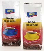 Кофе зерновой ARO, 250 г