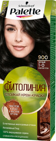 Краска для волос PALETTE Фитолиния 900 Черный, 110мл Россия, 110 мл